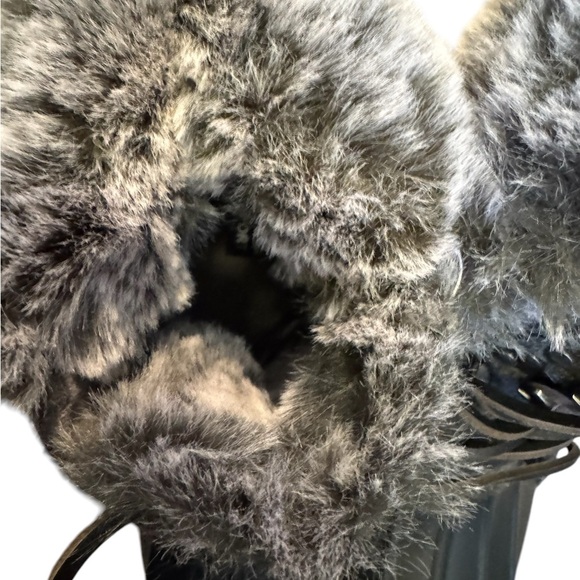 Report Footwear Ulisses Women's Gray Fur-Lined Boots Sz 6 - Picture 4 of 8